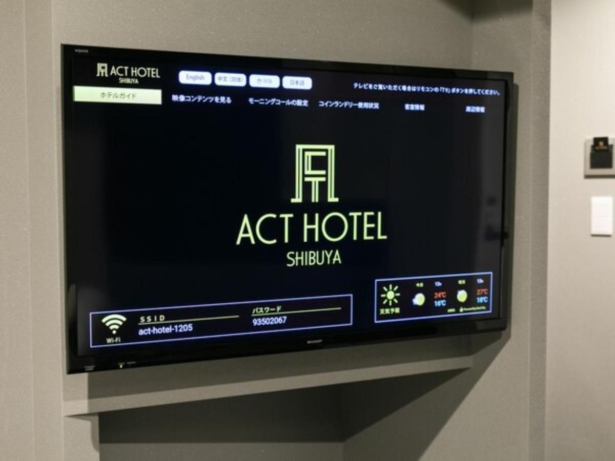 Act Hotel Shibuya - Vacation Stay 84228 Tokio Exterior foto